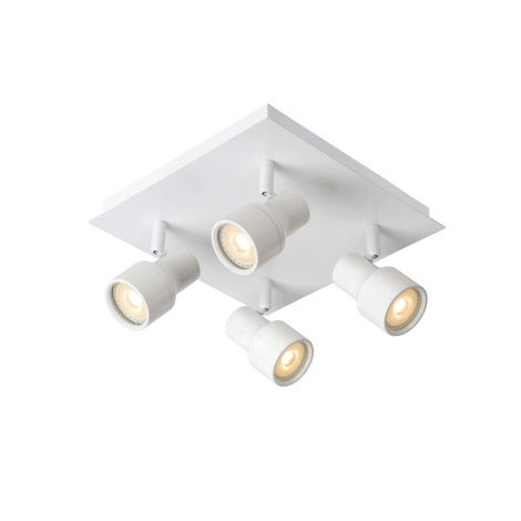 Lucide 17948/20/31 - LED точковий світильник з регулюванням яскравості для ванної кімнати SIRENE-LED 4xGU10/4,5W/230V IP44