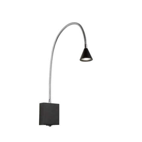 Lucide 18293/03/30 - Светодиодный настенный точечный светильник BUDDY LED/3W/230V черный