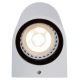 Lucide 69801/02/31 - Вуличний настінний світильник ZARO 2xGU10/35W/230V IP44 білий