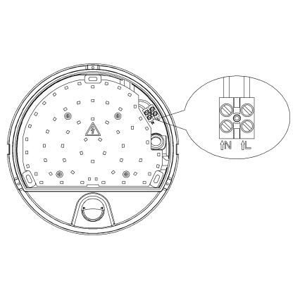 Luminaire mural externe LED avec capteur de mouvement et crépusculaire BARI LED/15W/230V 4000K IP54