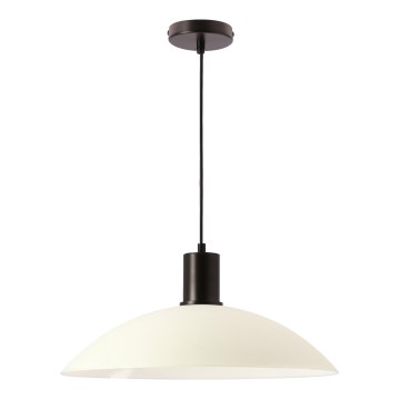 Lustru na lanku TEDIN 1xGU10/15W/230V bílá/černá
