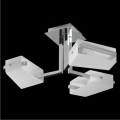 Luxera 1595 - Запасне скло для люстри RONDA G9
