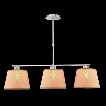 LUXERA 18066 - Люстра COMBO 3xE27/60W бежевая