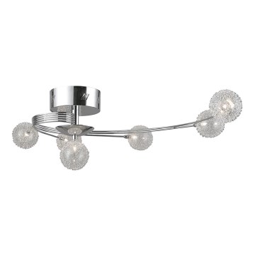 LUXERA 46010 - Накладная люстра CASCADA 6xG4/20W/230V