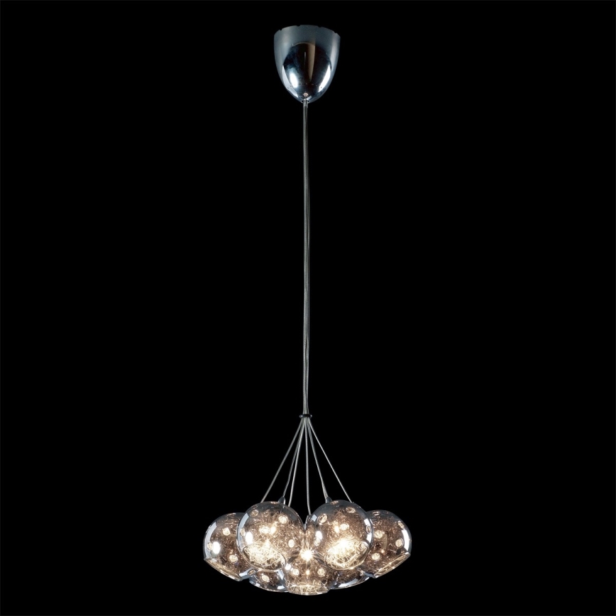 LUXERA 46037 - Подвесная люстра CRONOS 7xG4/20W/230V