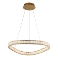 LUXERA 46151 - LED-люстра на тросе MIST LED/43W/230V 4000K золотая