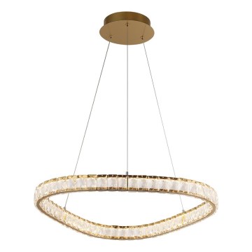 LUXERA 46151 - LED-люстра на тросе MIST LED/43W/230V 4000K золотая