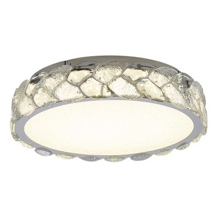 LUXERA 46153 - LED потолочный светильник LARUNA LED/32W/230V 4000K, диаметр 40 см, матовый хром