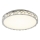LUXERA 46154 - потолочный светильник LED LARUNA, 43 Вт, 230 В, 4000 К, диаметр 60 см, матовый хром