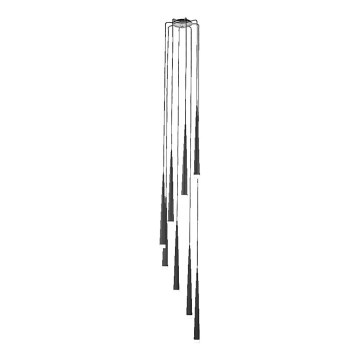 LUXERA 48005 - Підвісна люстра EBONY 8xG9/33W/230V