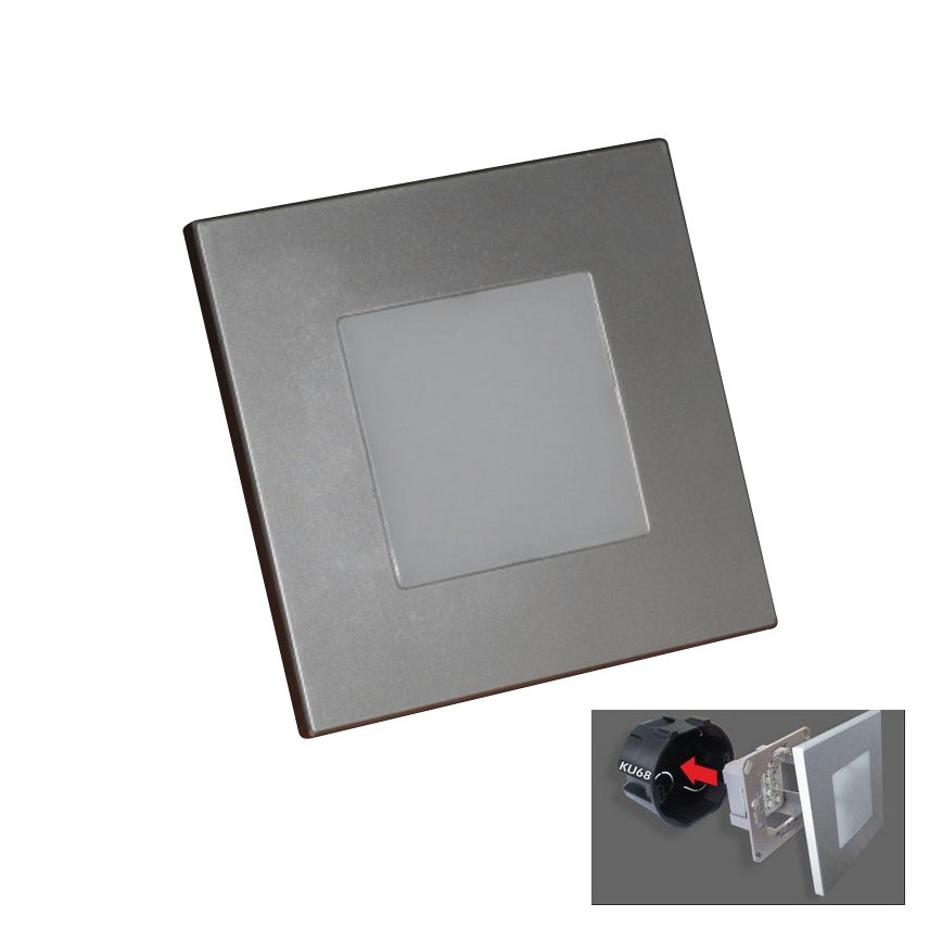 LUXERA 48302 - Настінна LED підсвітка сходів 16xLED/1W/230V