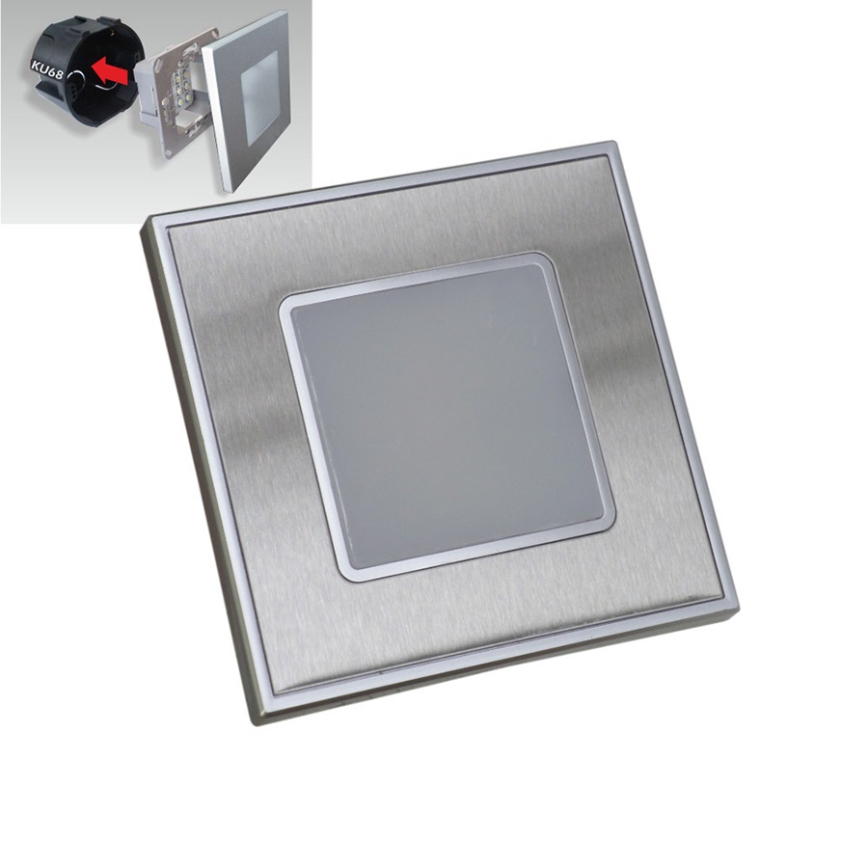 LUXERA 48303 - Настінна LED підсвітка сходів 1xLED/1W/230V