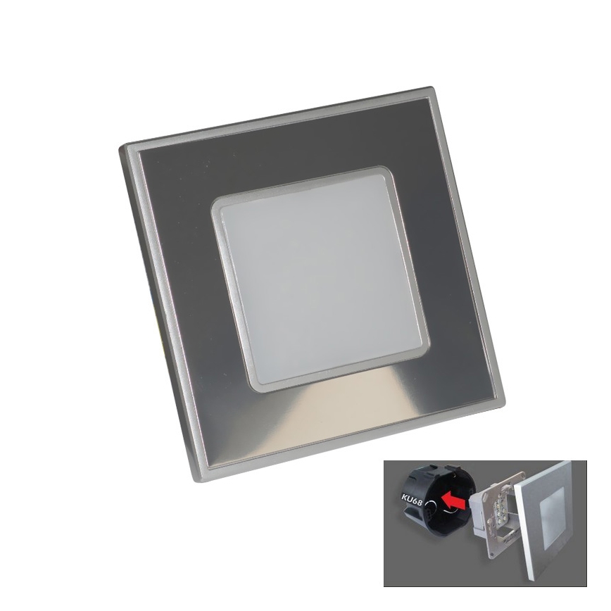 LUXERA 48304 - Настінна LED підсвітка сходів 16xLED/1W/230V