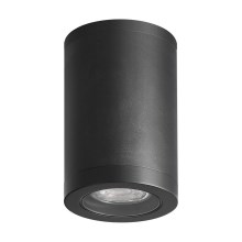 Luxera 48325 - Уличный потолочный светильник MOPTI 1xGU10/7W/230V IP54 черный