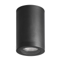 Luxera 48325 - Зовнішній стельовий світильник MOPTI 1xGU10/7W/230V IP54 чорний