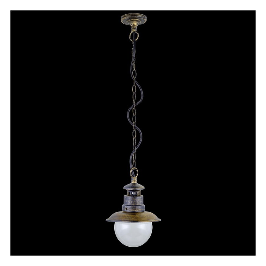 LUXERA 48401 - Уличная люстра LIMASSOL 1xE27/60W/230V