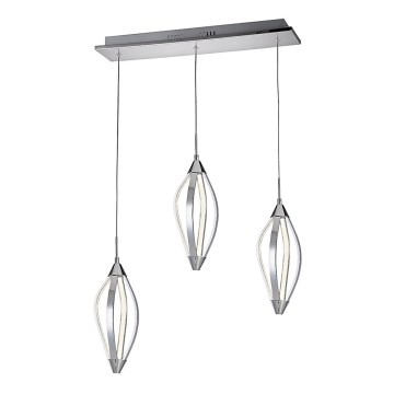 LUXERA 61306 - Світлодіодна підвісна люстра SAKURA 3xLED/13,2W/230V