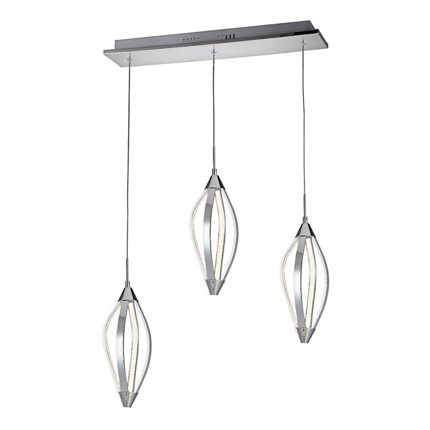 LUXERA 61306 - Світлодіодна підвісна люстра SAKURA 3xLED/13,2W/230V