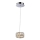 LUXERA 62416 - Світлодіодна кришталева підвісна люстра KNOX LED/5W/230V