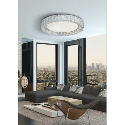 LUXERA 62437 - Стельовий LED світильник ALLURIA LED/48W/230V 4000K 60 см