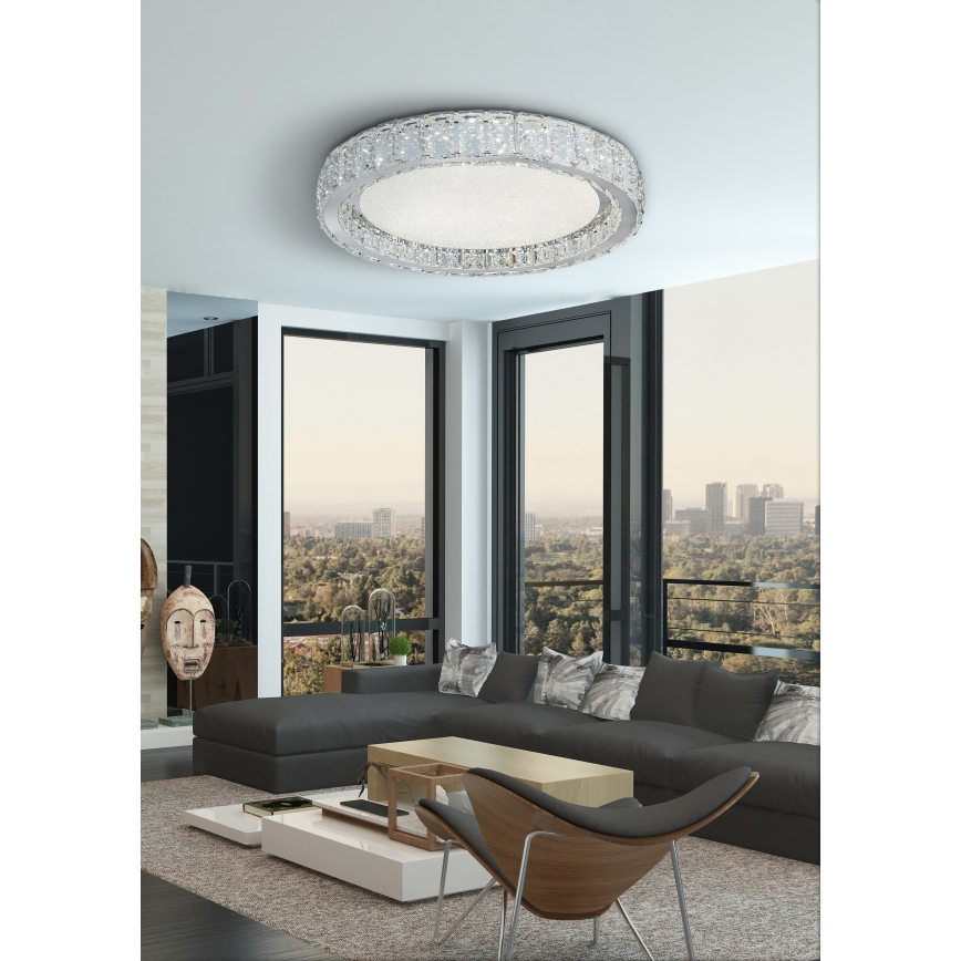 LUXERA 62437 - Светодиодный потолочный светильник ALLURIA LED/48W/230V 4000K 60 см