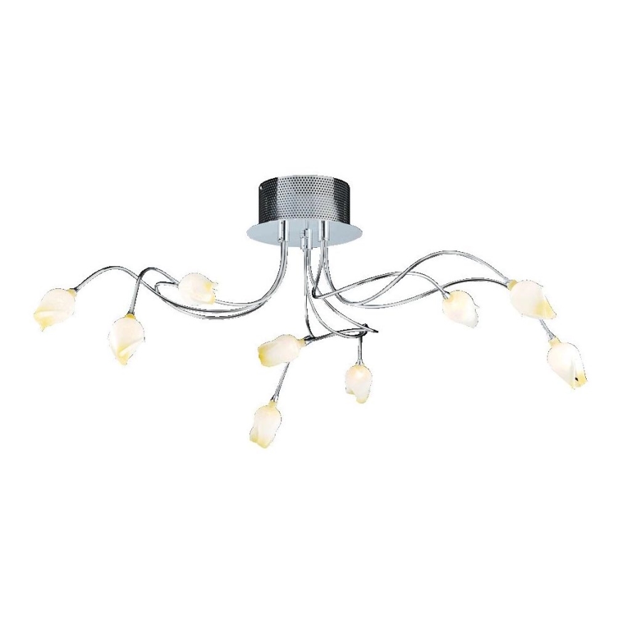 Luxera 64031 - Пристельова люстра LOTOSS 9xG4/20W/230V