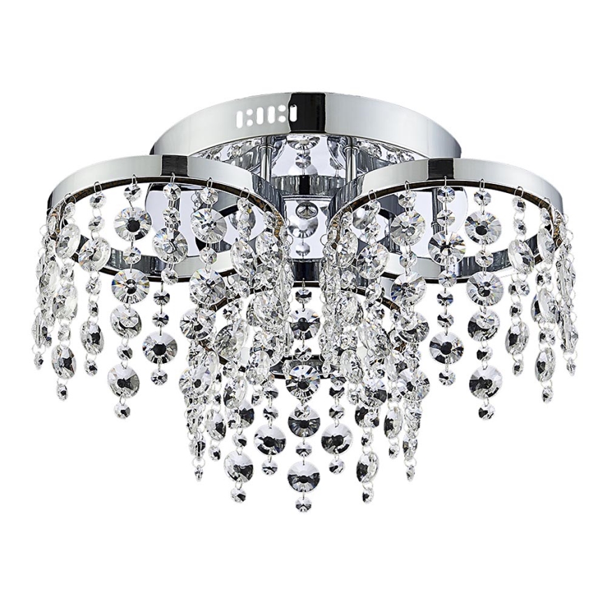 LUXERA 64394 - Світлодіодна кришталева пристельова люстра ERATTO 3xLED/11W/230V