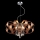 LUXERA 64408 - Кришталева підвісна люстра RIBBON CRYSTAL 6xG9/33W/230V