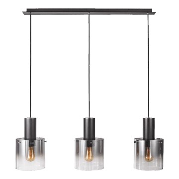 Luxera 64414 - Люстра на тросе MOXIE 3xE27/60W/230V