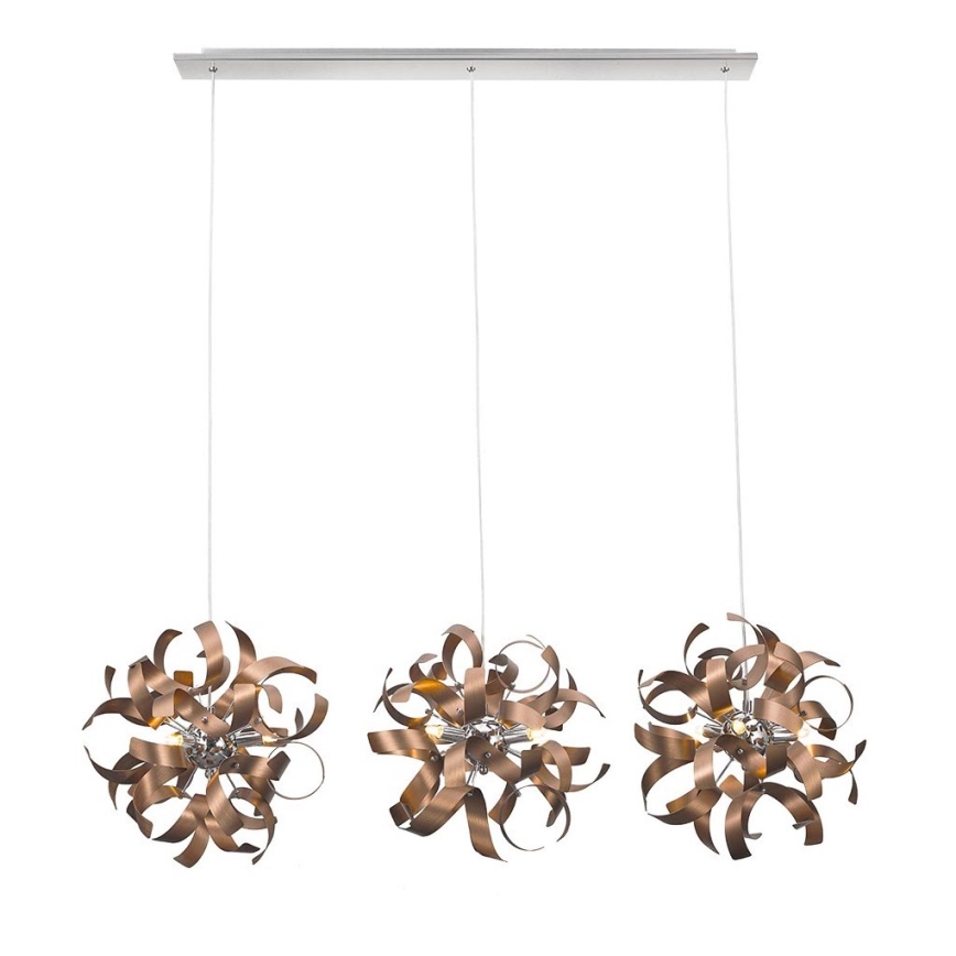 Luxera 64421 - Люстра на тросе RIBBON 3xG9/33W/230V