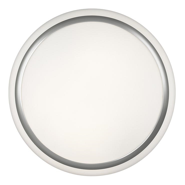 LUXERA 68046 - Стельовий світильник для ванної кімнати LUNA 1xE27/60W/230V IP44