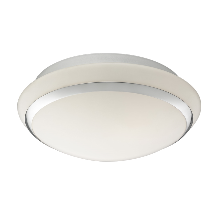 LUXERA 68046 - Стельовий світильник для ванної кімнати LUNA 1xE27/60W/230V IP44