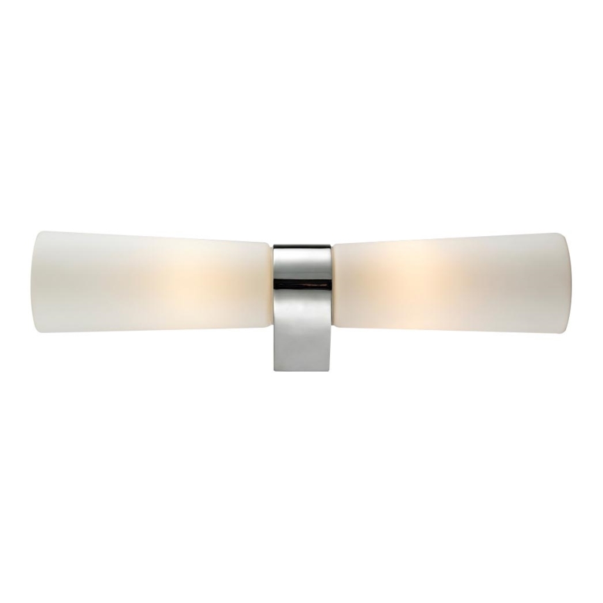 LUXERA 68052 - Светильник для ванной комнаты PARADIS 2xE14/40W/230V IP44