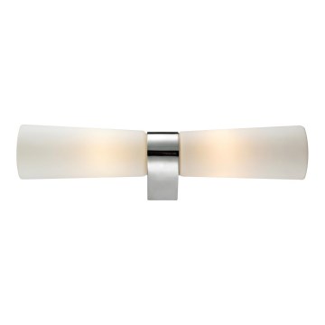 LUXERA 68052 - Світильник для ванної кімнати PARADIS 2xE14/40W/230V IP44