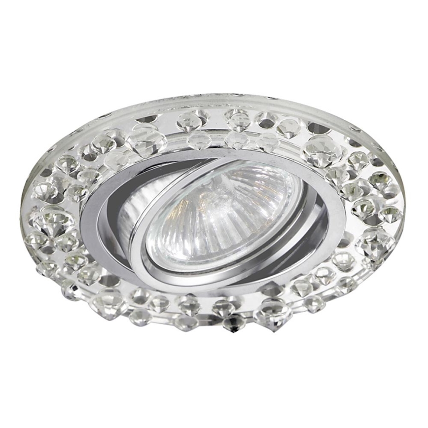 LUXERA 71068 - Вбудований світильник CRYSTALS 1xGU10/50W/230V