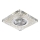 LUXERA 71072 - Вбудований світильник ELEGANT 1xGU10/50W/230V + LED STRIPE