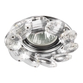 LUXERA 71073 - Вбудований світильник CRYSTALS 1xGU10/50W/230V