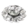 LUXERA 71073 - Встраиваемый светильник для подвесного потолка CRYSTALS 1xGU10/50W/230V