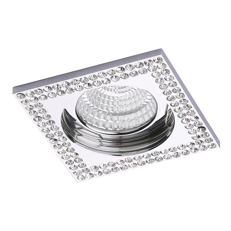 LUXERA 71077 - Встроенный светильник CRYSTALS 1xGU10/50W/230V