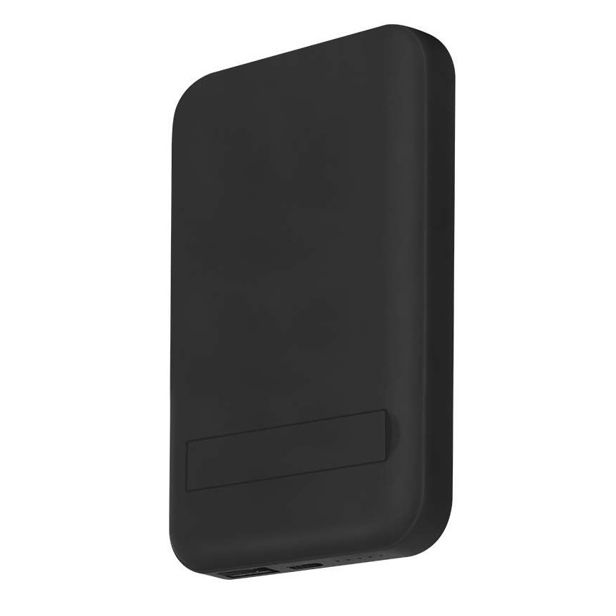Магнітний Power Bank з бездротовою зарядкою Power Delivery 10 000mAh/20W/3,7V чорний