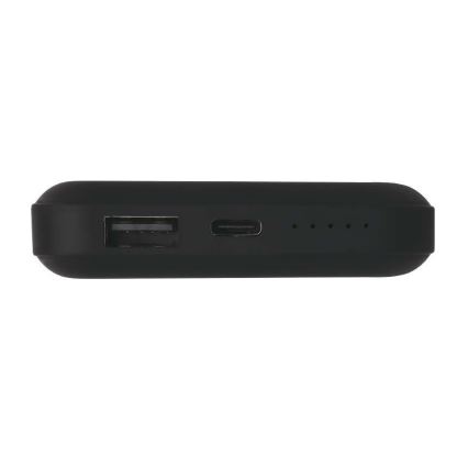 Магнітний Power Bank з бездротовою зарядкою Power Delivery 10 000mAh/20W/3,7V чорний