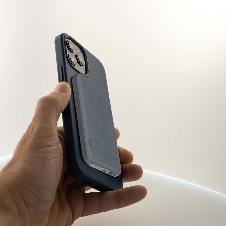 Магнитный повербанк с беспроводной зарядкой Power Delivery 10 000mAh/20W/3,7V серый