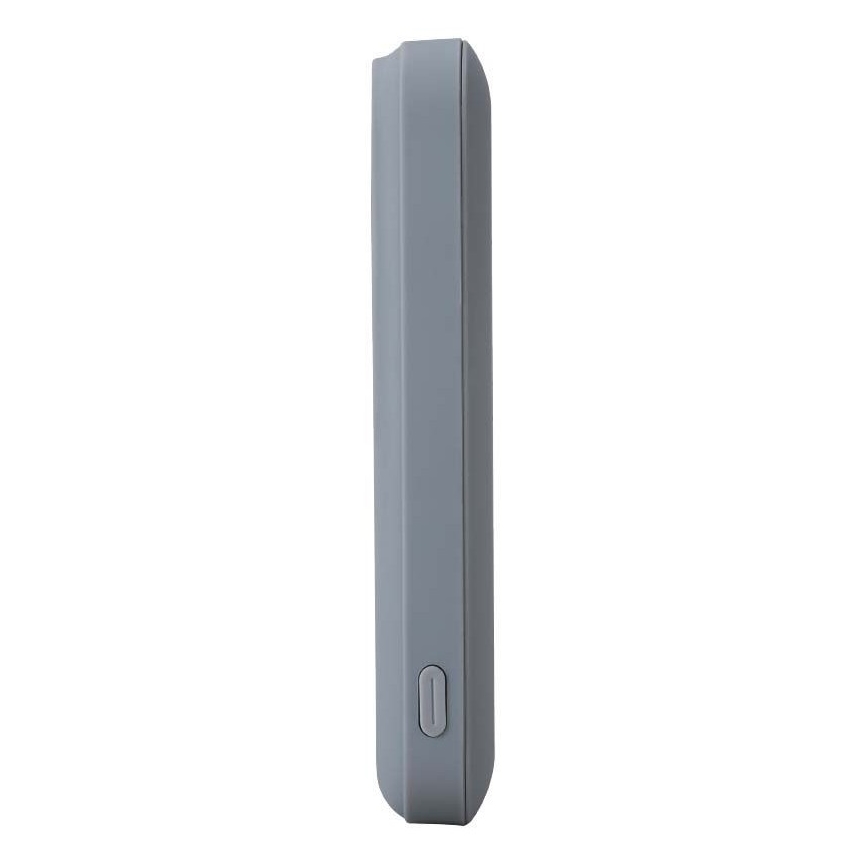 Магнитный повербанк с беспроводной зарядкой Power Delivery 10 000mAh/20W/3,7V серый