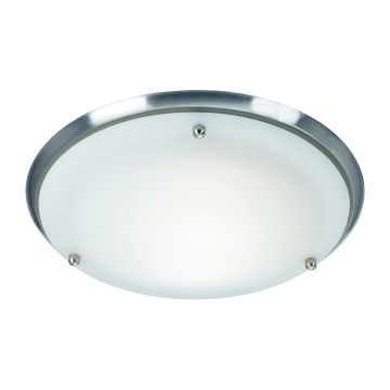 Markslöjd 102527 - Стельовий світильник для ванної кімнати ARE 1xE27/60W/230V IP44 матовий хром