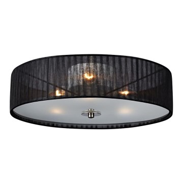 Markslöjd 104884 - Стельовий світильник BYSKE 3xE14/40W/230V чорний