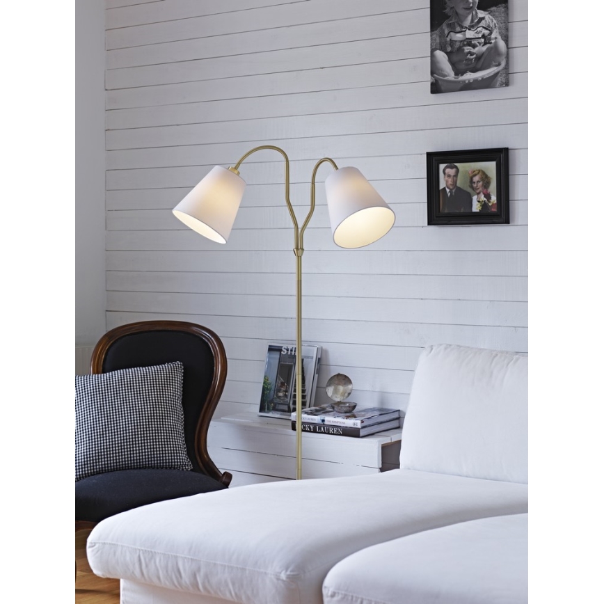 Markslöjd 105274 - Торшер MODENA 2xE27/60W/230V