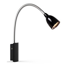 Markslöjd 105940 - Настінна LED лампа TULIP LED/2,5W/230V чорний