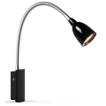 Markslöjd 105940 - Светодиодная настенная лампа TULIP LED/2,5W/230V черная