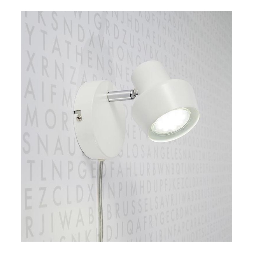 Markslöjd 106083 - Настінна лампа URN 1xGU10/35W/230V білий