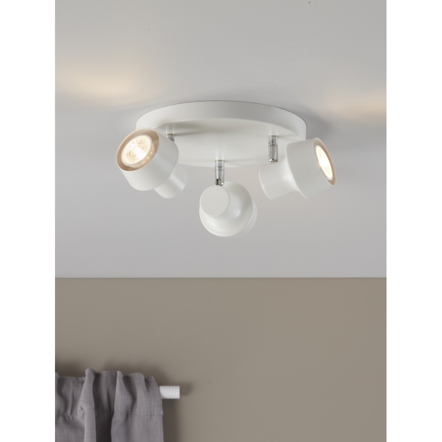 Markslöjd 106086 - Точковий світильник URN 3xGU10/35W/230V білий